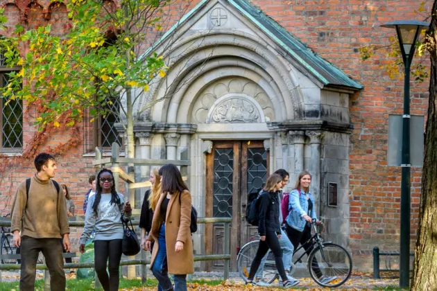 students at Lund University. Photo.